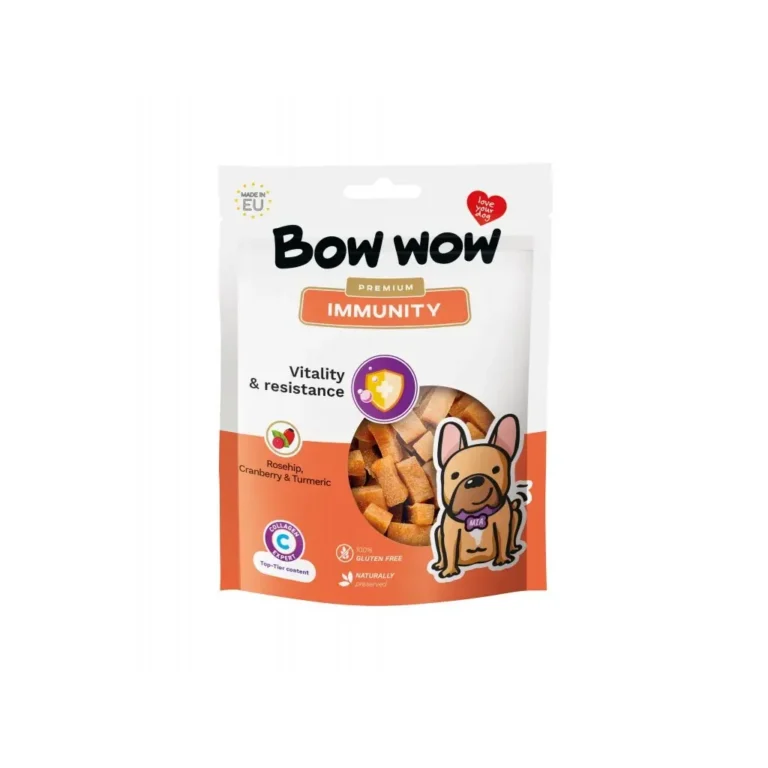 Ласощі для собак Immunity "Bow WOW" Mira Mar Снеки для покращення імунітету, 60 г