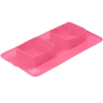Складана миска WAUDOG Silicone, рожева, 38х23х5 см