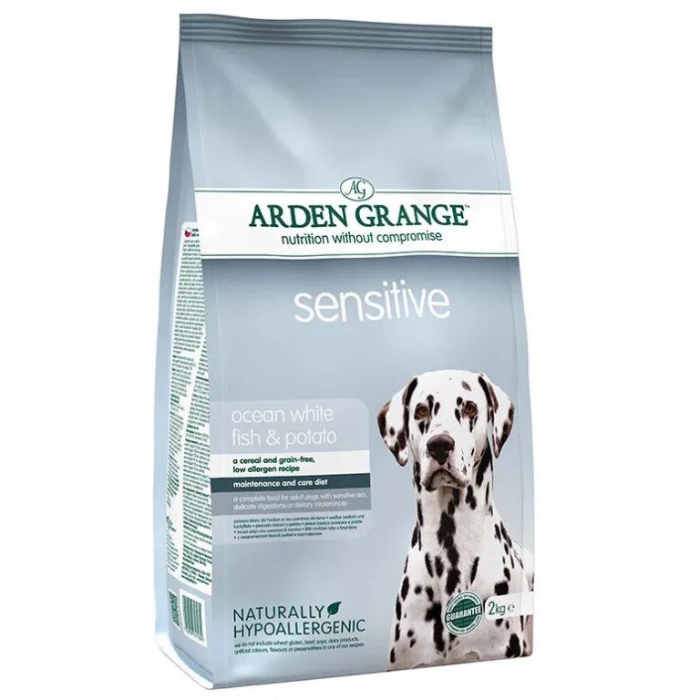 Корм беззерновий для собак середніх порід AG Sensitive Grain Free Ocean White Fish/potato з делікатним шлунком та/або чутливою шкірою з океанічною білою рибою та картоплею