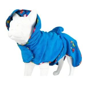 Халат Max & Molly Bath Robe Little Monster з принтом Маленькі монстри для собак