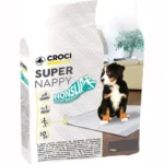 Пелюшки для собак антиковзні Super Nappy CROCI, 60х60 см-10 шт