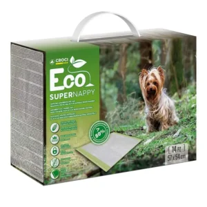Пелюшки CROCI Super Nappy Eco для собак, 57x54 см, 14 шт