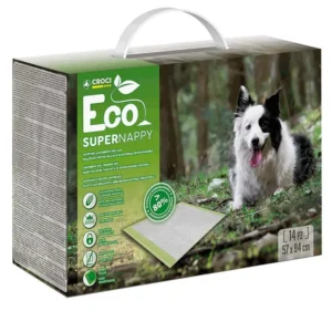 Пелюшки CROCI Super Nappy Eco для собак, 57x84 см, 14 шт