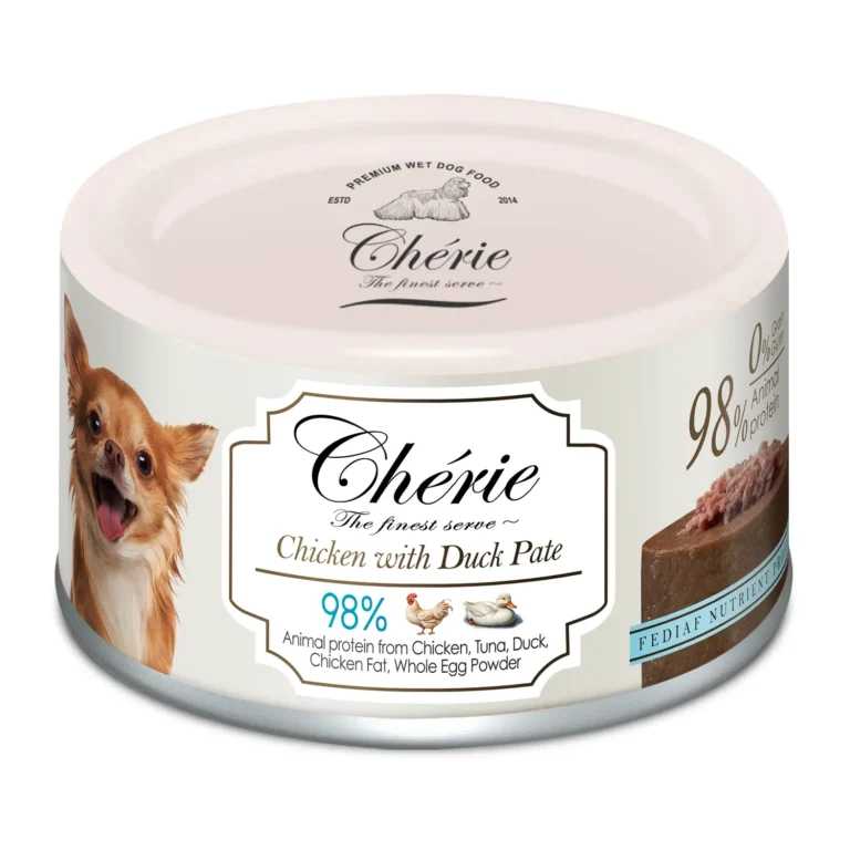Вологий корм Cherie Chicken with Duck з куркою та качкою для собак, 80 г