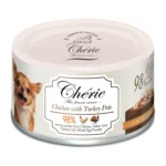 Вологий корм Cherie Chicken with Turkey з куркою та індичкою для собак, 80 г