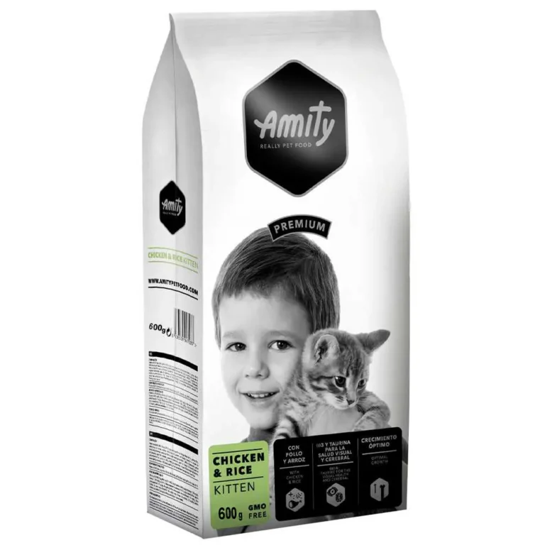 Сухий корм Amity з куркою і рисом для кошенят