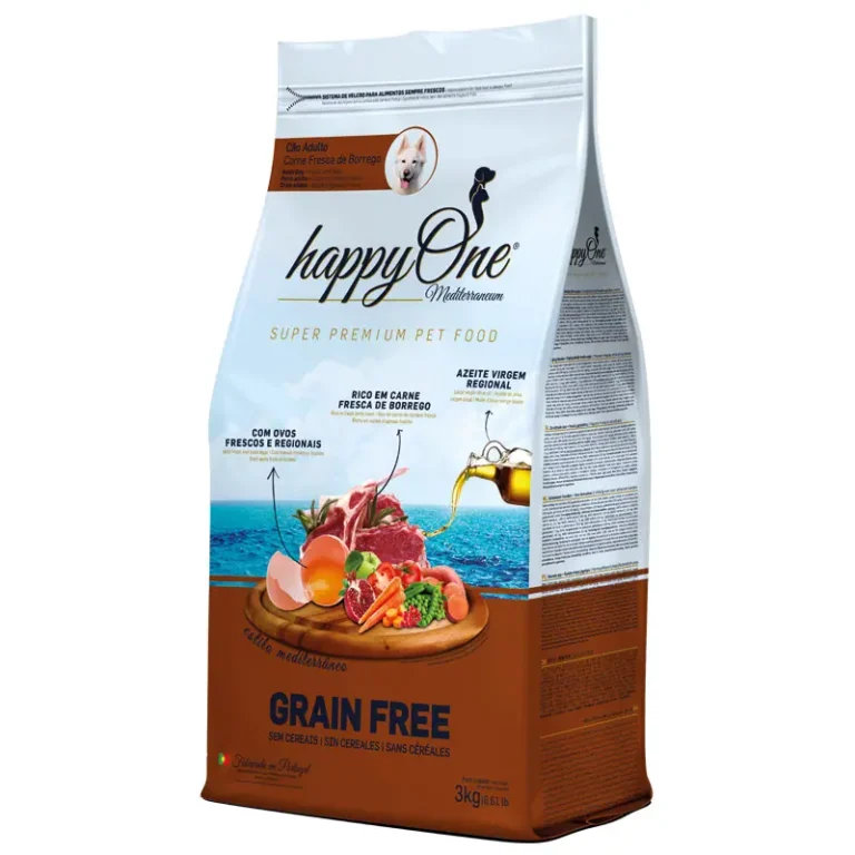 Беззерновий корм для дорослих собак happyOne Mediterraneum Adult зі свіжим ягням