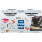 Суп Trixie Kittis Shrimp Soup для котів з креветками, 4 шт x 80 г