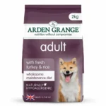 Сухий корм Arden Grange для дорослих собак з індичкою і рисом