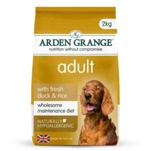 Сухий корм Arden Grange для дорослих собак з качкою і рисом