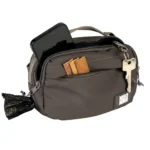 Поясна сумка для прогулянок Max & Molly Training Bag Matrix 2.0 Stone, сіро-коричнева