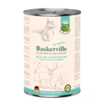 Вологий корм для котів Baskerville холістик з олениною, кроликом і котячою м'ятою, 400 г