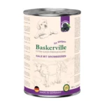Вологий корм Baskerville телятина для цуценят