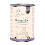 Вологий корм для цуценят Baskerville з ягням та смородиною