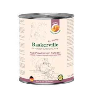 Вологий корм Baskerville з кабаном та качкою для собак