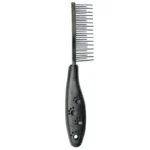 Гребінець Tatrapet Dog Salon дворядний різний зуб для собак, 3×18 см