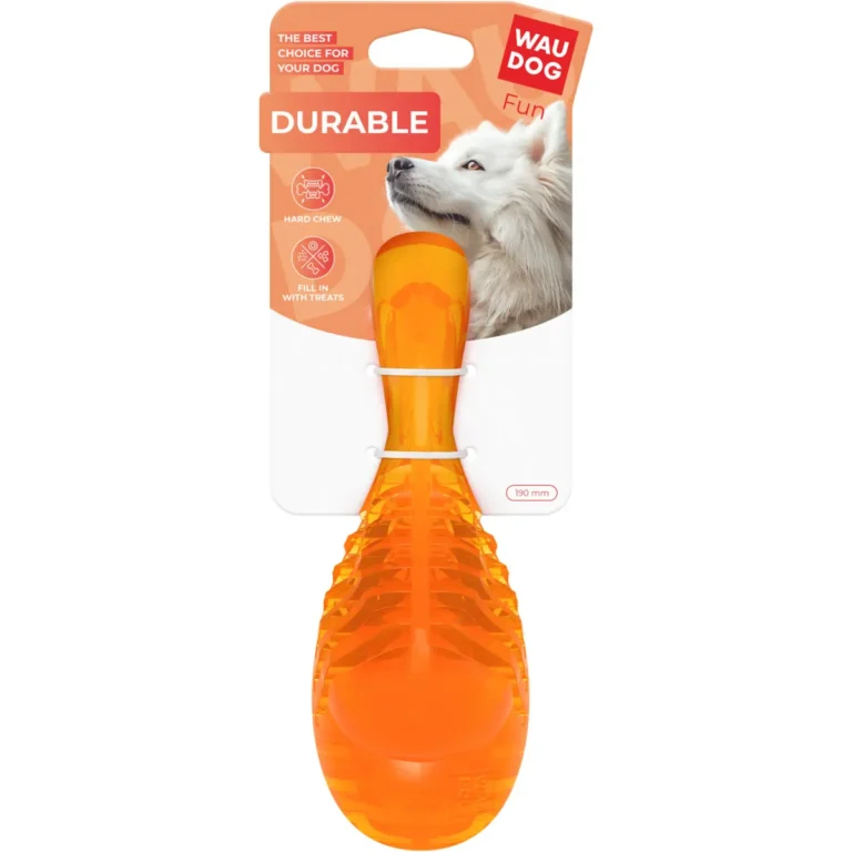Іграшка WAUDOG Fun Durable гомілка помаранчева для собак