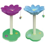 Кігтеточка (драпак) для котів Маргритка з іграшкою CROCI Flowers Daisy, 59х45х45 см (*кольори в асортименті)