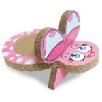 Кігтеточка CROCI Dora Butterfly з гофрокартону для котів, 25х38х20 см