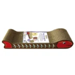 Кігтеточка CROCI Fish Cardboard з котячою м'ятою для котів, 44х14х7 см