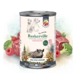 Вологий корм для собак Baskerville Пребіо з дикикм кабаном та малиною