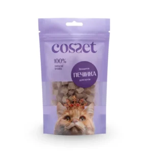 Ласощі Cosset Freeze Dry ліофілізована яловича печінка для котів, 40 г