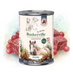 Вологий корм Baskerville Пребіо з кониною для собак