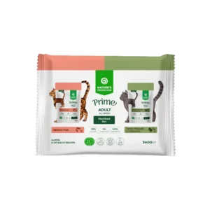 Набір корму Nature's Protection Prime Sterilised для стерил. котів, 4x85 г