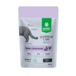 Вологий корм Nature's Protection Superior Care для стерилізованих котів з кроликом і куркою, 85 г