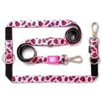 Повідець-перестібка для собак Max & Molly Multi-Function Leash Leopard, 2 м