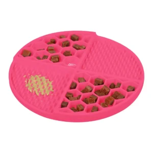Лизальний килимок WAUDOG Silicone рожевий для собак