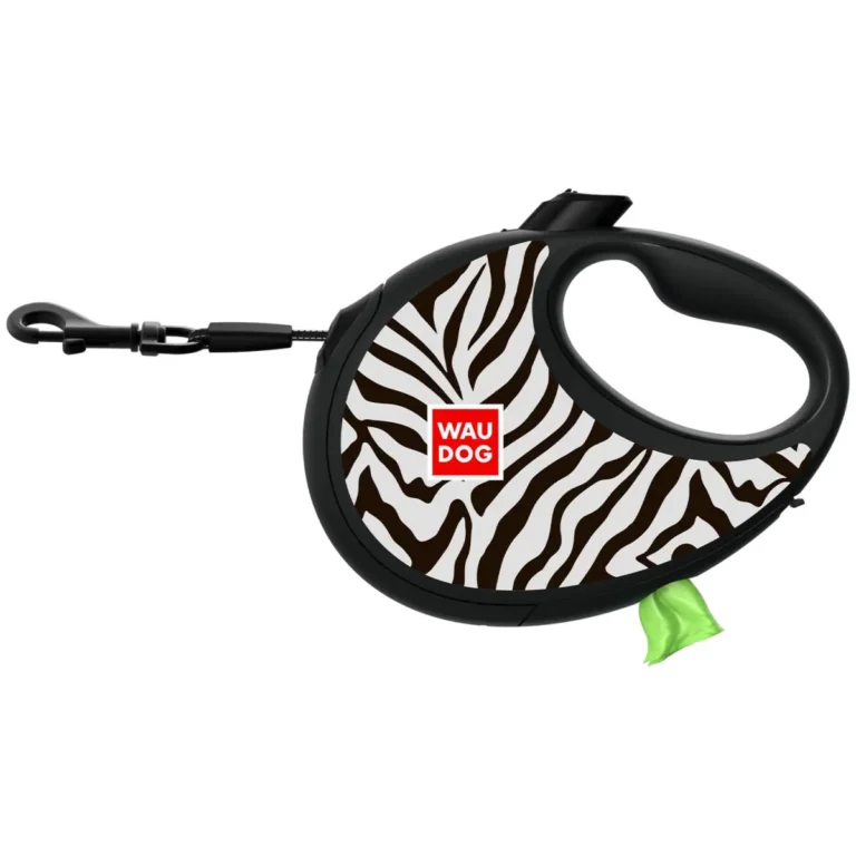 Рулетка COLLAR WAUDOG R-leash Зебра для собак