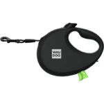 Рулетка COLLAR WAUDOG чорна для собак