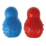Іграшка Tatrapet Dental Gum матрьошка гумова пищалка для собак, 9.5 см