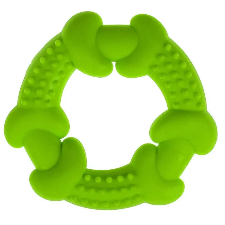 Іграшка TATRAPET Dental Gum кільце фактурне гумове для собак, 10.5 см