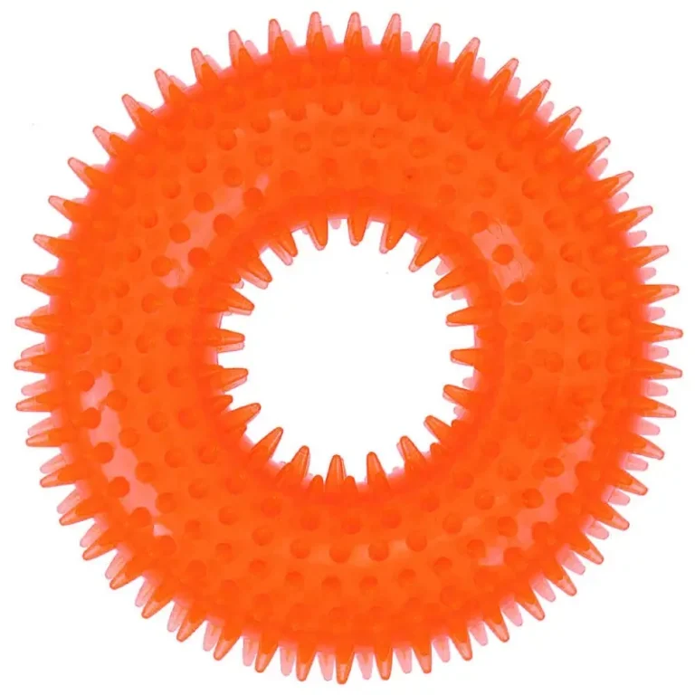Іграшка Tatrapet Dental Gum кільце гумове з шипами для собак, 12 см