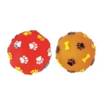 Іграшка TATRAPET Toys Fun м'ячик вініловий різні кольори для собак, 7,5 см