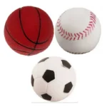 Іграшка TATRAPET Toys Fun м'ячик вініловий різні кольори для собак, 7-8 см
