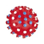 Іграшка TATRAPET Toys Fun м'ячик вініловий з шипами для собак, 7 см