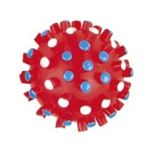 Іграшка TATRAPET Toys Fun м'ячик вініловий з шипами для собак, 7 см