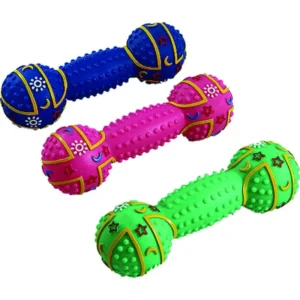 Іграшка Tatrapet Toys Fun гантелька вінілова різні кольори для собак, 18 см