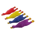 Іграшка Tatrapet Toys Fun качка вінілова різні кольори для собак, 28.5 см