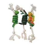 Іграшка TATRAPET Toys Fun латексні тваринки з мотузкою для собак, 38 см