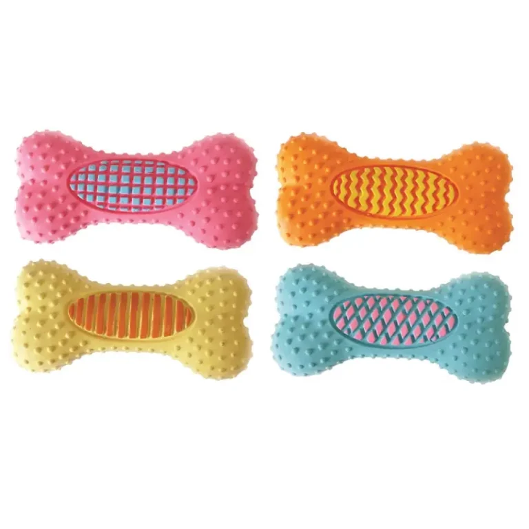 Іграшка TATRAPET Toys Fun кісточка латексна з пищалкою для собак, 13 см