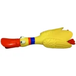 Іграшка TATRAPET Toys Fun качка латексна з пищалкою для собак, 16 см