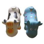 Іграшка TATRAPET Toys Fun коровка латексна з пищалкою для собак, 19 см