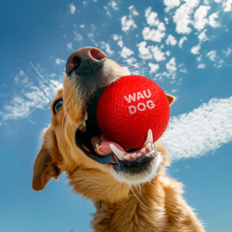 Іграшка Waudog Fun Red Ball м'ячик для собак, 7 см