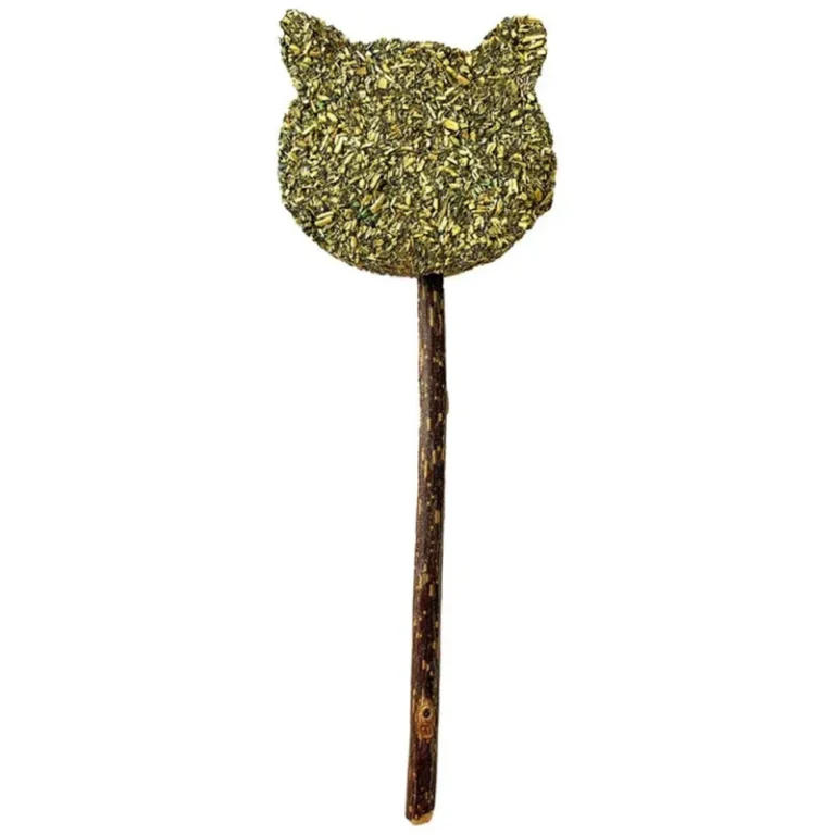 Іграшка Croci Euphoria Stick мордочка з котячою м'ятою для котів, 14 см