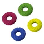 Гумова іграшка для собак CROCI Panton Ring кільця, різні кольори, 11x11x3 см