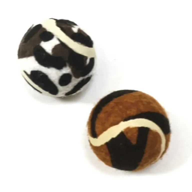 Іграшка Croci Animalier Ball м'ячик з тваринним принтом для котів, 3.8 см